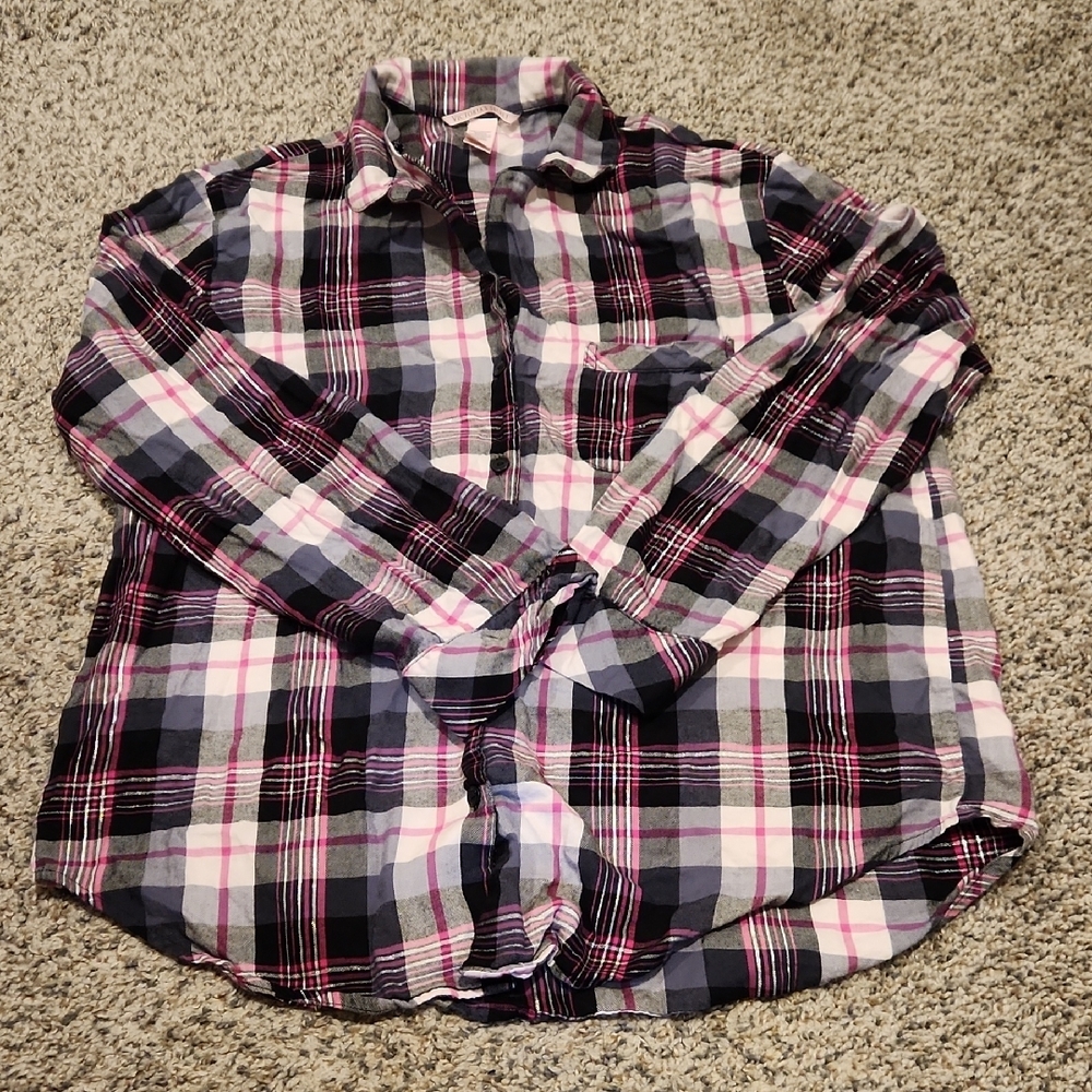 Plaid Pajama Set